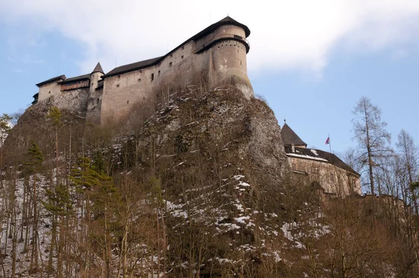 Majestueux Château Orava Slovaquie — Photo