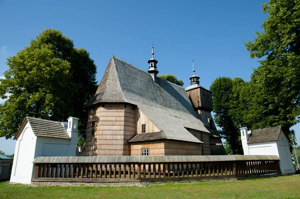 All Saints Church Blizne Polen — Stockfoto