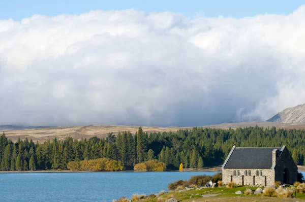 Добре Пастир Церкви Озеро Tekapo Нова Зеландія — стокове фото