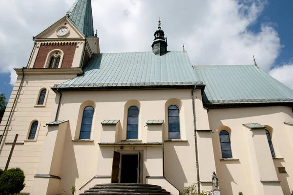 Iglesia Parroquial Lanckorona Polonia Fotos de stock