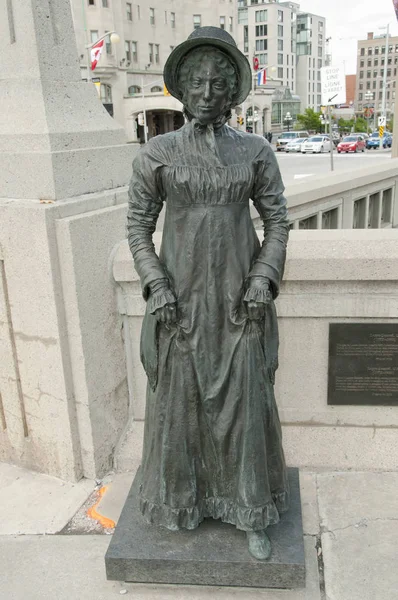 Statue Von Laura Secord Ottawa Canada — Stockfoto