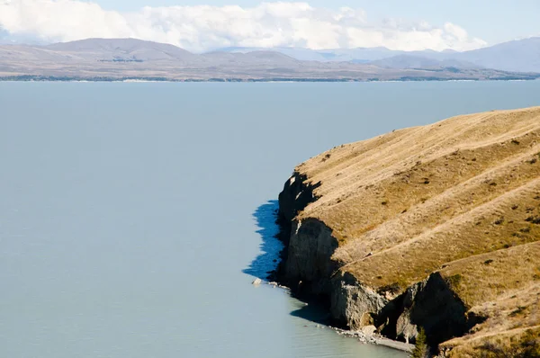 Озеро Pukaki Нова Зеландія — стокове фото