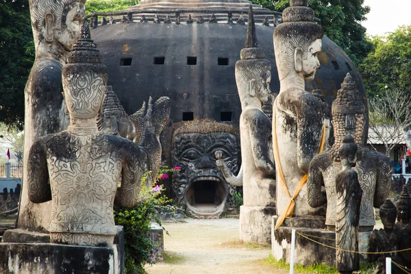 Buddha Park Vientiane Laos — Stock Photo, Image