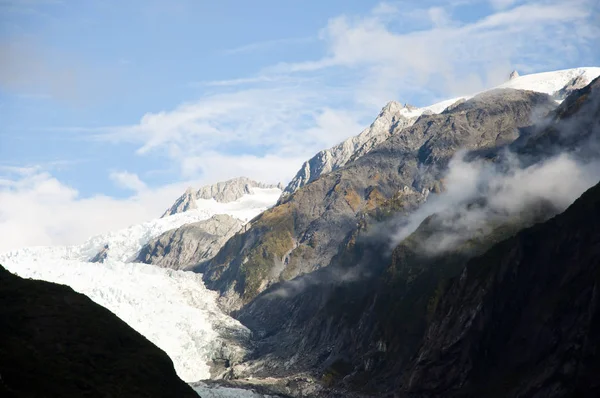 Franz Josef Παγετώνας Νέα Ζηλανδία — Φωτογραφία Αρχείου