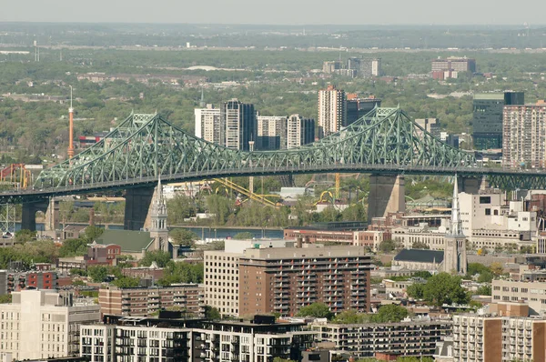 Jacques Cartier Bridge Montreal Canada — Stock Photo, Image