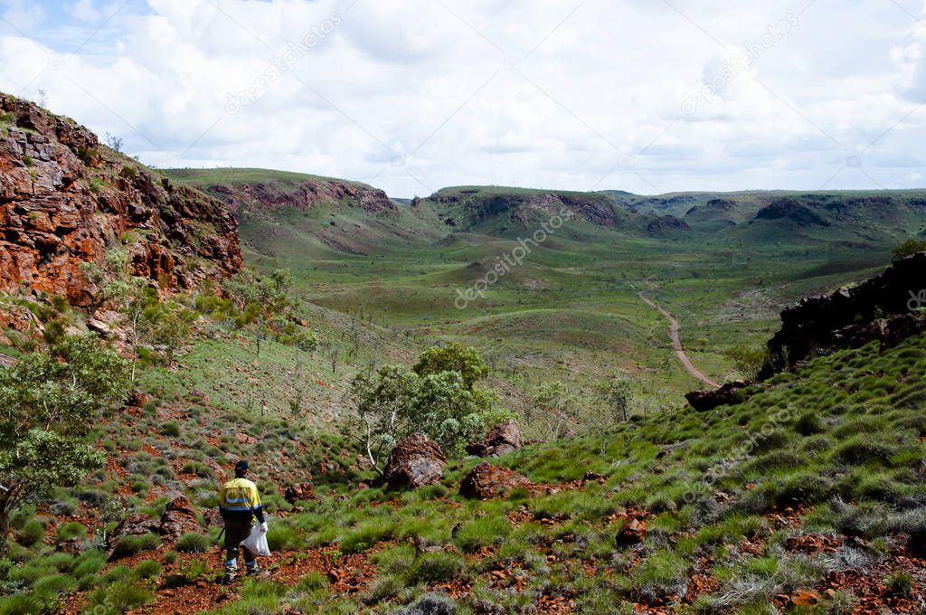 Exploration Geologist in the Field - Australia
