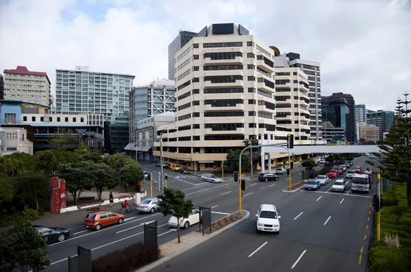 Jervois Quay Street Wellington Zéland — Stock Fotó