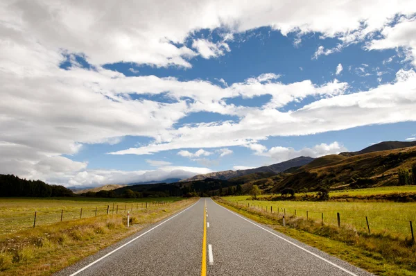 Route Vide Nouvelle Zélande — Photo