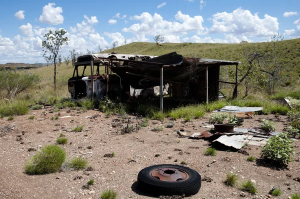 Poste Exploración Prospección Abandonada Australia — Foto de Stock