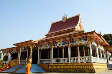 Tapınakta Pha o Luang - Vientiane - Laos