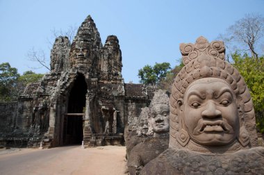 Güney Kapısı Wat Angkor - Kamboçya
