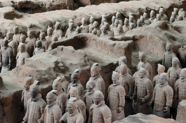 Terracotta savaşçıları - Xian - Çin