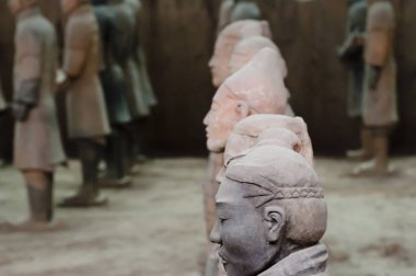 Terracotta savaşçıları - Xian - Çin