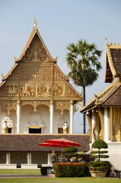 Pha 老挝的庙 — 图库照片