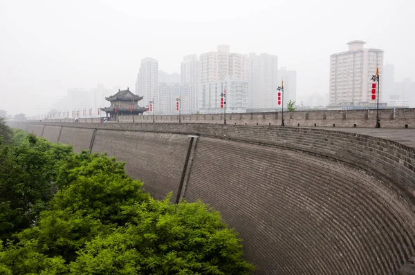 Mur Ville Xian Chine — Photo