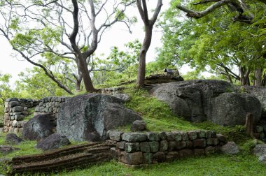 Sigiriya Boulder Bahçe - Sri Lanka