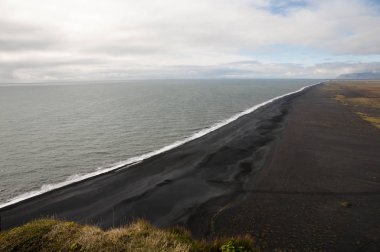 Vik siyah kum Beach - İzlanda