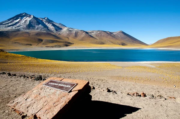 Miniques Lagoon Kuzey Şili — Stok fotoğraf