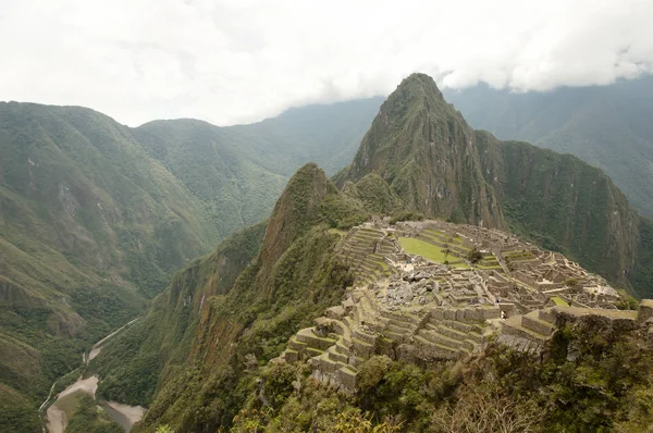 Machu Picchu Inka Ruïnes Peru — Stockfoto