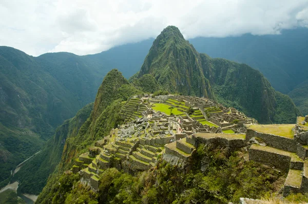 Machu Picchu Inka Ruïnes Peru — Stockfoto