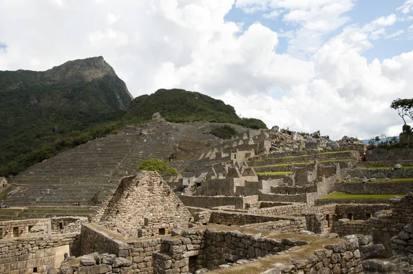 Ruinas Machu Picchu Inca Perú — Foto de Stock