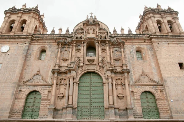 Catedral Santo Domingo Cusco Perú —  Fotos de Stock