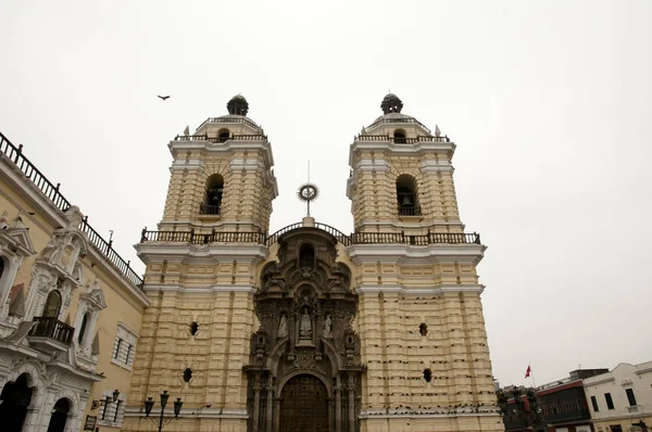 San Francisco Церкви Ліма Перу — стокове фото