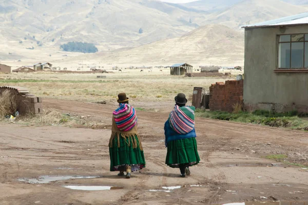 Mujeres Bowler Hats Paz Bolivia — Foto de Stock