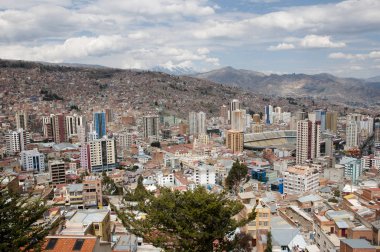 La Paz City - Bolivia clipart