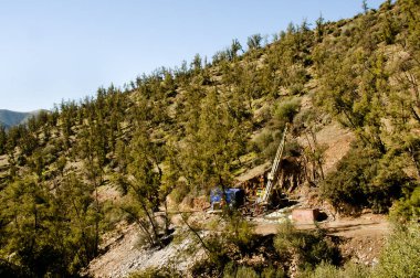 Keşif için - Fas sondaj çekirdek