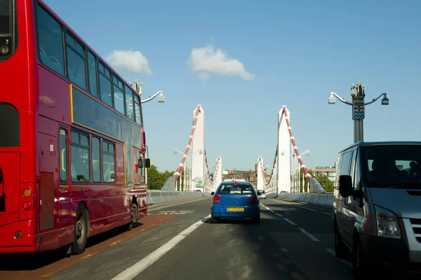 Chelsea Bridge Лондон Великобритания — стоковое фото