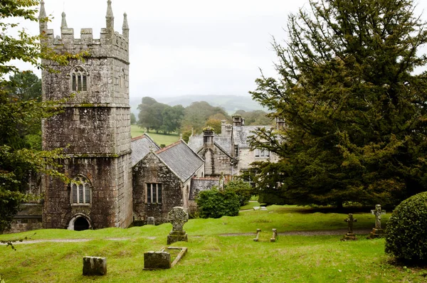 Lanhydrock Civil Parish Bodmin Anglia — Zdjęcie stockowe