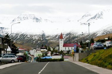 Siglufjordur kasaba - İzlanda
