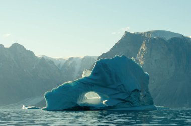 Giant Iceberg in the Arctic - Greenland clipart