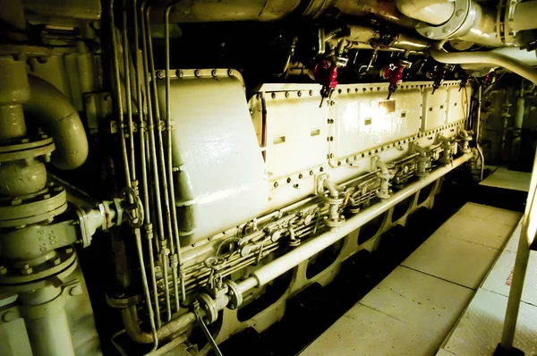 Commercial Ship Engine Room