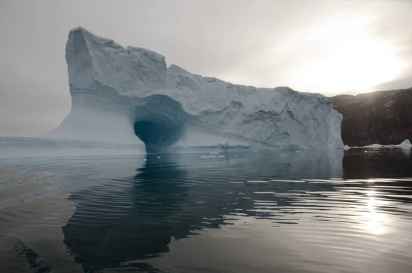 Iceberg Dans Arctique Groenland — Photo