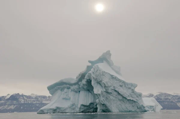 Iceberg Gigante Nell Artico Groenlandia — Foto Stock