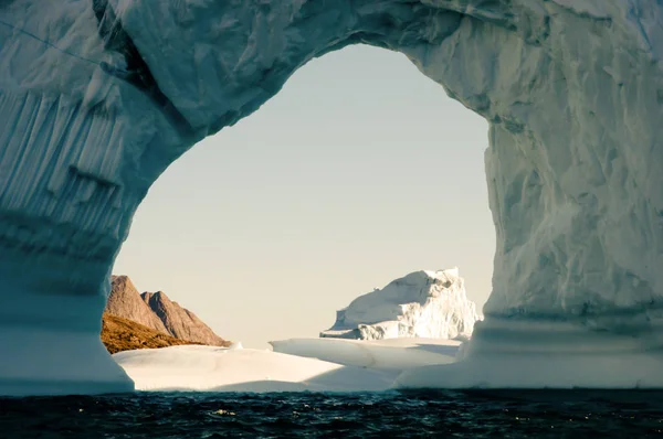 Гігантського Айсберга Арктиці Гренландія — стокове фото