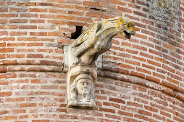 Gargoyle Albi Katedrali - Albi - Fransa