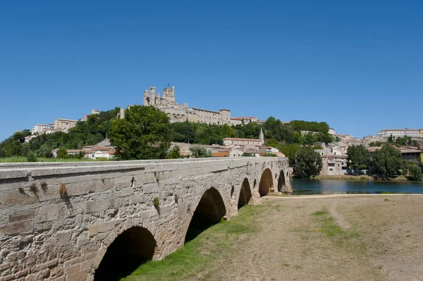 Vieux Pont Béziers France — Photo