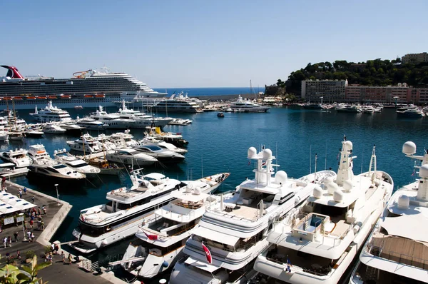 Monte Carlo Marina Monako — Stok fotoğraf