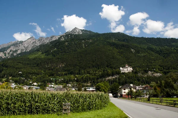 Ciudad Capital Vaduz Liechtenstein —  Fotos de Stock