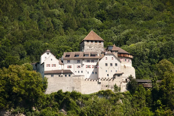 Vaduzi Várkastély Liechtenstein Városa — Stock Fotó