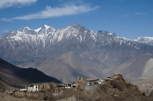 Muktinath Village Nepal — Fotografia de Stock