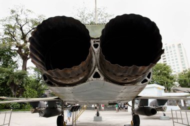 Fighter Jet Uçak egzoz