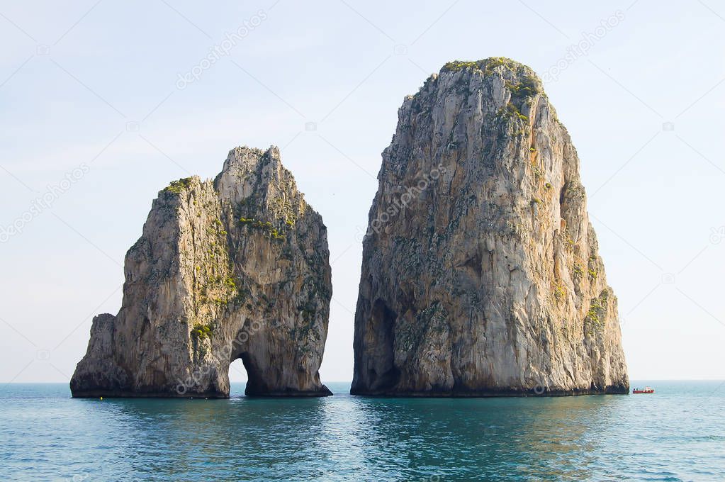Faraglioni Rocks - Capri Island - Italy