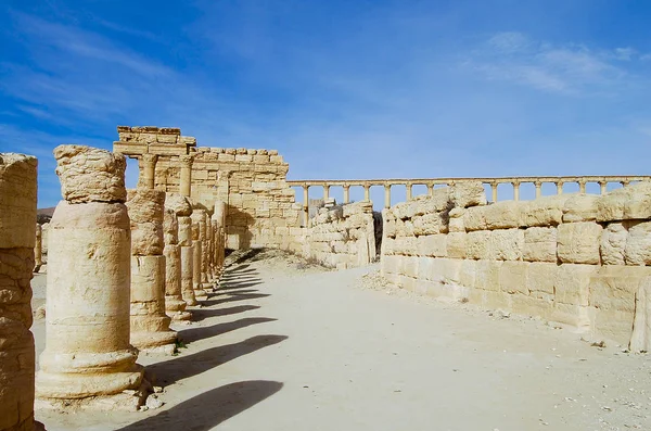 Palmyra Ruïnes Syrië Vóór Burgeroorlog — Stockfoto