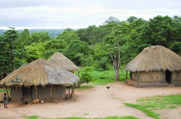 Cabanes Africaines Zambie — Photo