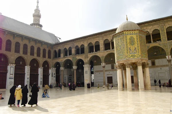 ウマイヤド モスク ダマスカス シリア — ストック写真