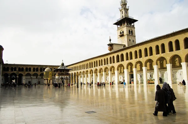 Moschea Omayyade Damasco Siria — Foto Stock